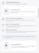Veiltext Encrypt anything Send anywhere. gallery image