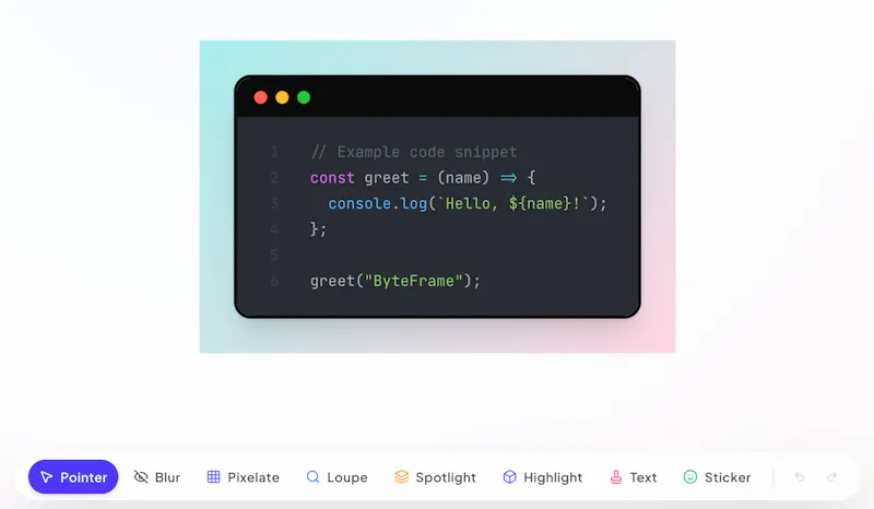 ByteFrame screenshot 4