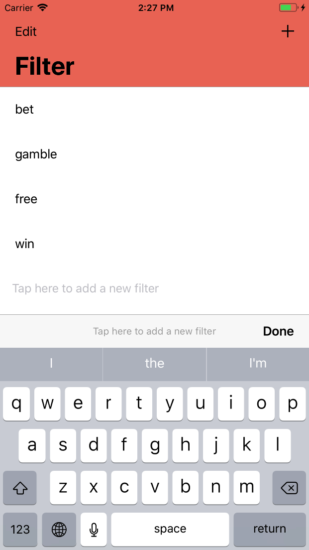 Filter Off! gallery image