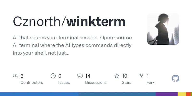 WinkTerm screenshot 1