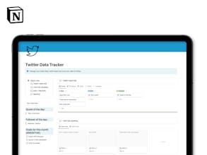 Twitter Data Tracker gallery image