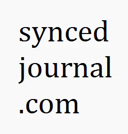 Synced Journal — minimalist journaling product banner