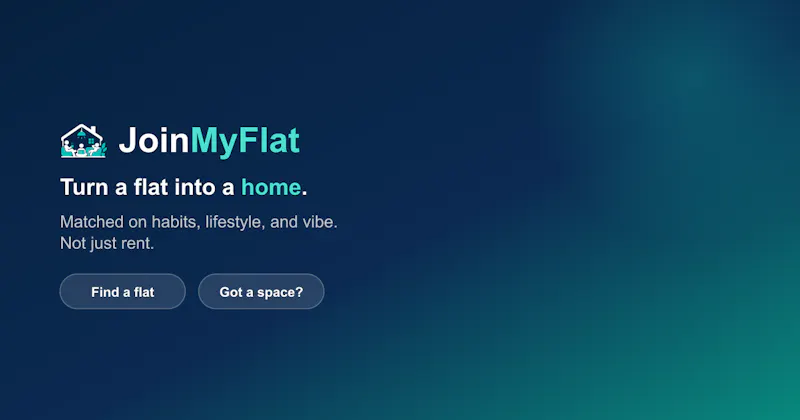 JoinMyFlat screenshot 2