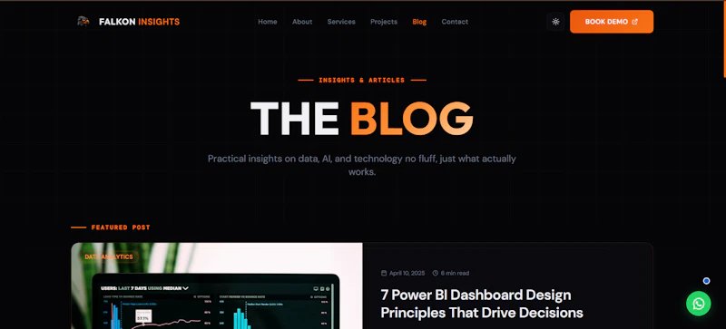 Falkon Insights screenshot 4