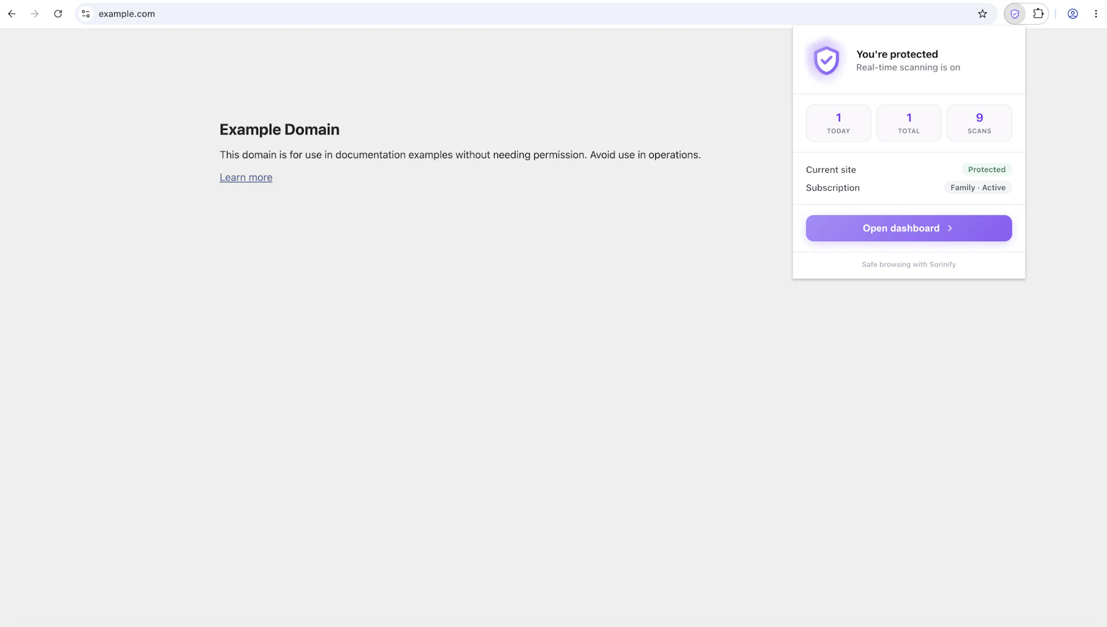 Sorinify - Phishing Protection screenshot 5