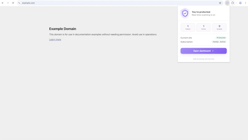 Sorinify - Phishing Protection screenshot 5