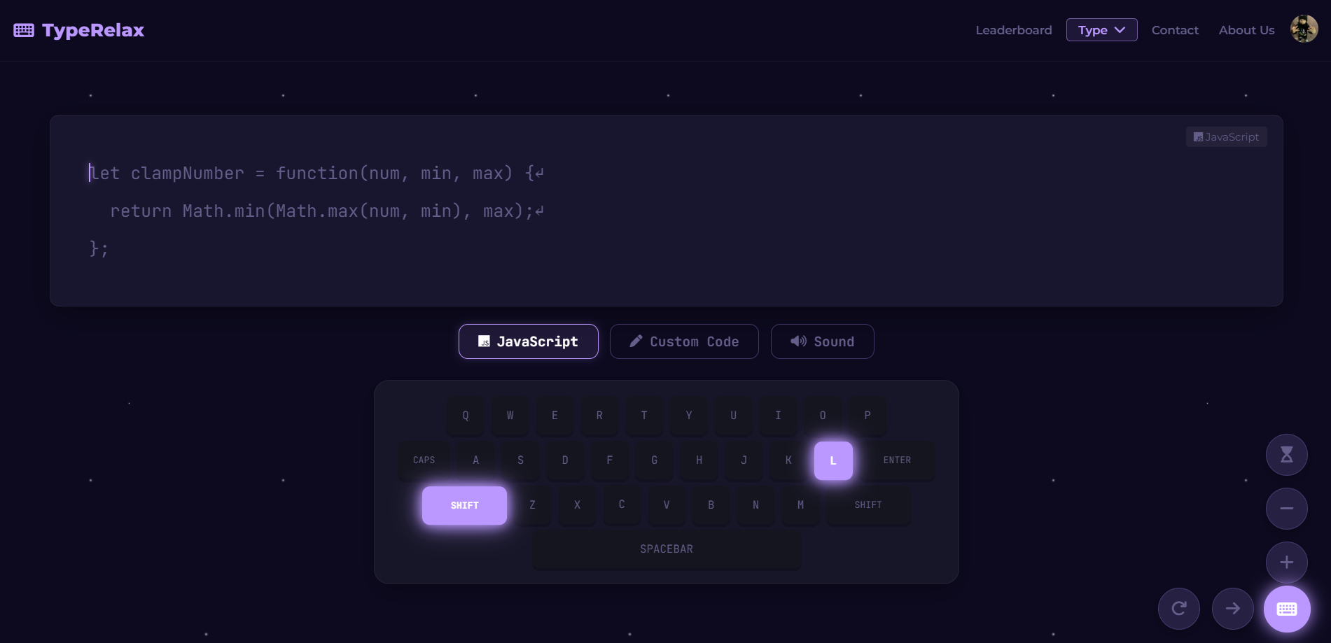 TypeRelax gallery image