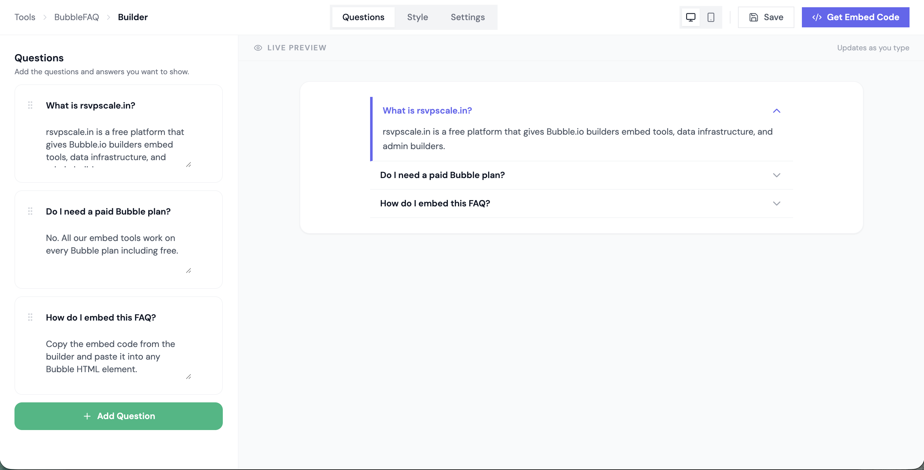 rsvpscale.in gallery image