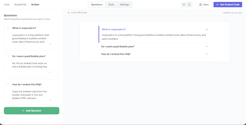 rsvpscale.in screenshot 9
