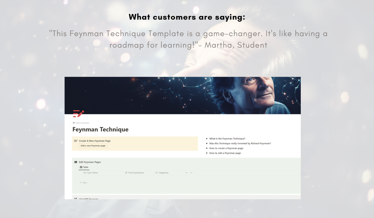 وسائط قالب فكرة تقنية Feynman - أفضل لوحة معلومات للدراسة للطلاب والمتعلمين مدى الحياة 6