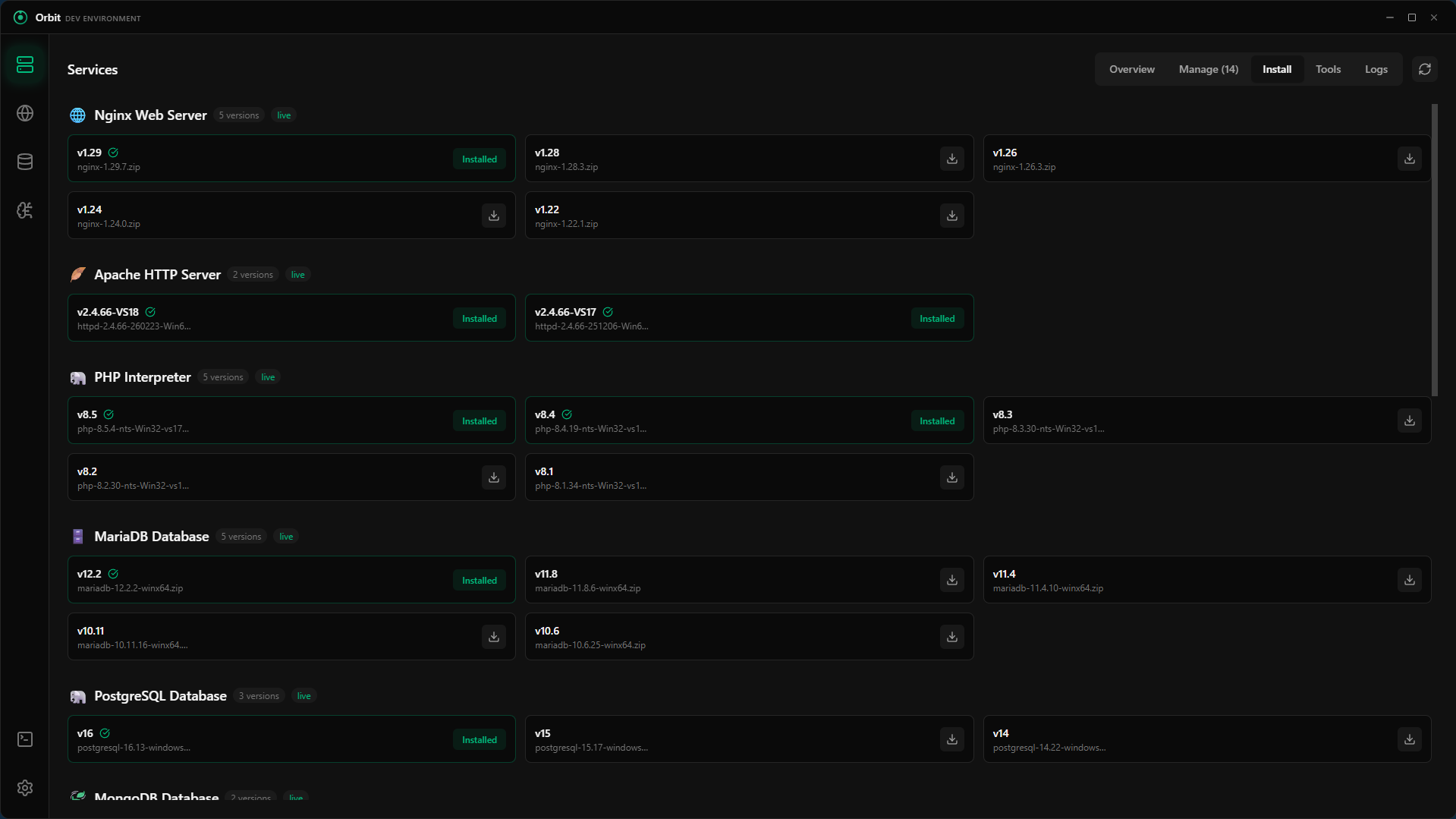Orbit — Modern Local Development Env. gallery image