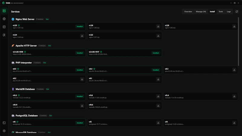 Orbit — Modern Local Development Env. screenshot 3