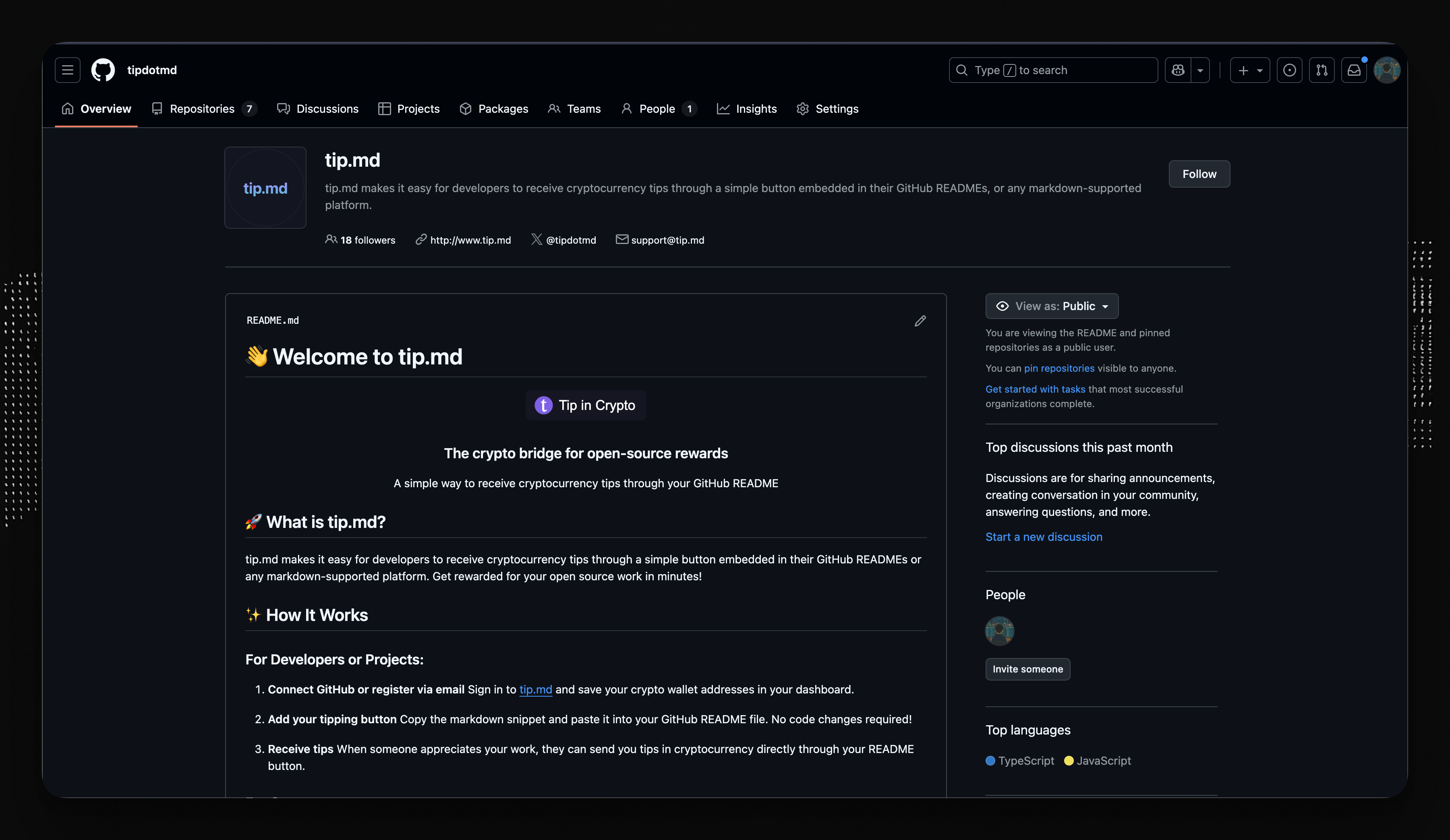 Média tip.md - Ajouter le basculement de la cryptographie avec un bouton Markdown |Charcuterie 4