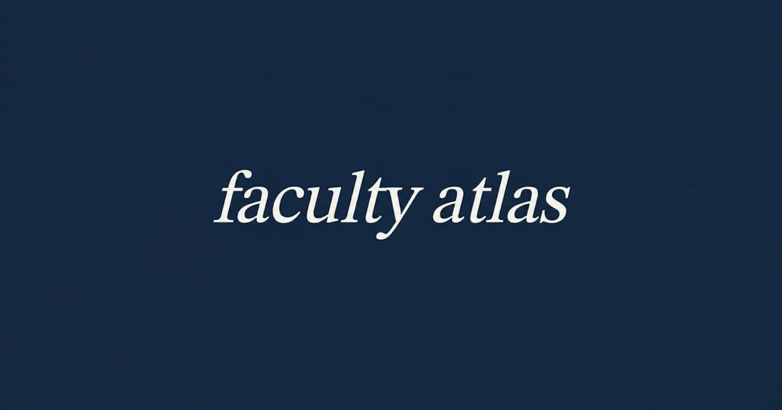 Faculty Atlas screenshot 1