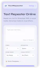 TextRepeater gallery image