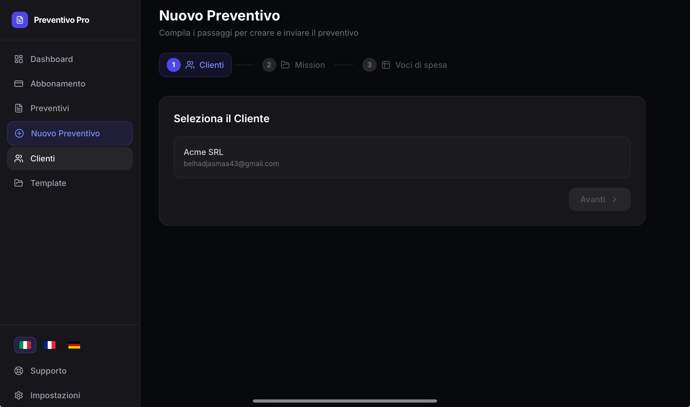Preventivo Pro gallery image