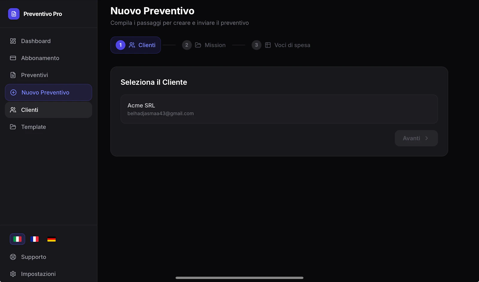 Preventivo Pro screenshot 5