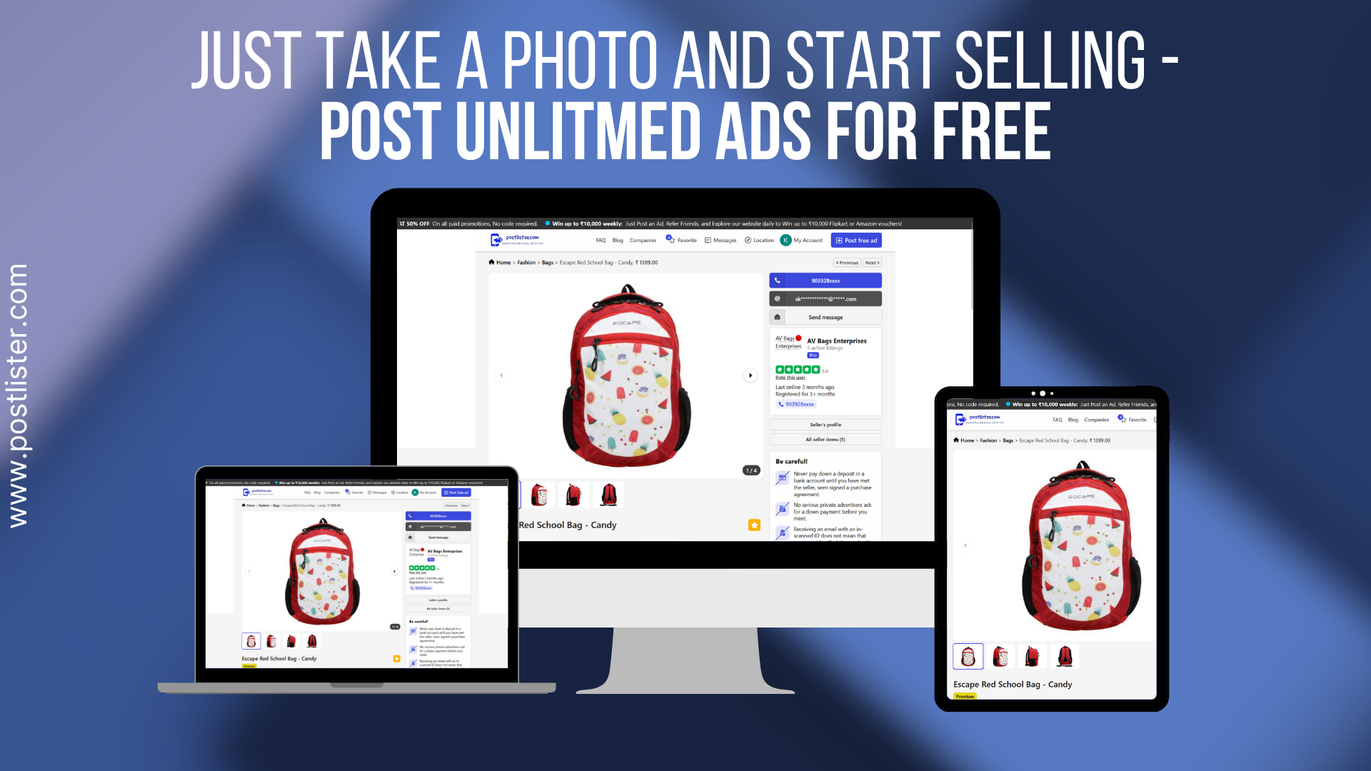 Postlister - Screenshot 3 showing product features and functionality