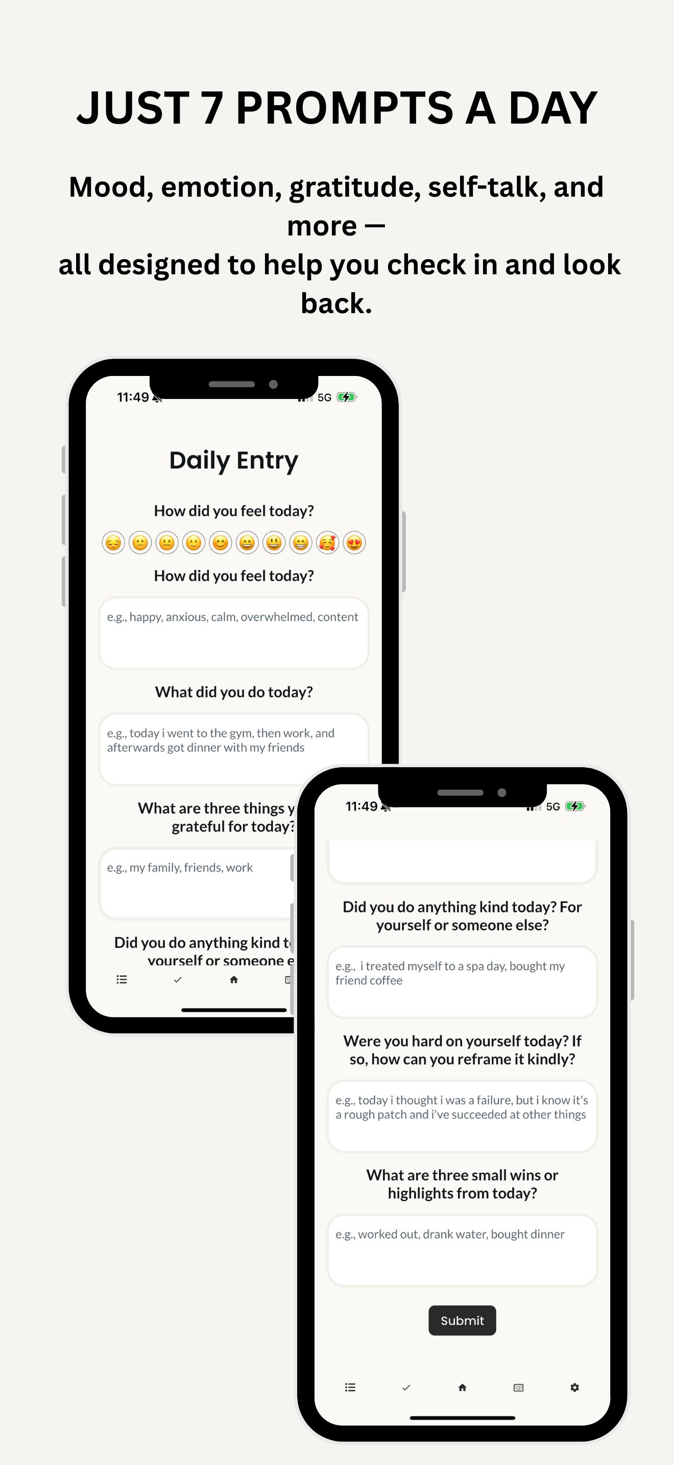 Moments Daily - Screenshot 2 showing product features and functionality