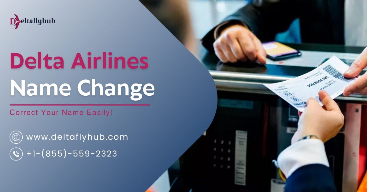 Media Pembetulan/Perubahan Nama Delta Airlines - Delta Airlines Nama Pembetulan Dasar 1