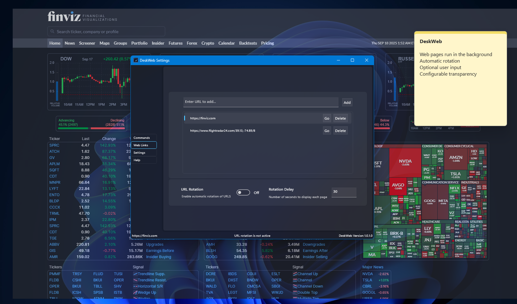 DeskWeb screenshot 1 DeskWeb screenshot 1