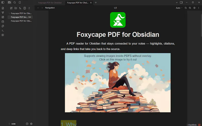 Foxycape PDF gallery image