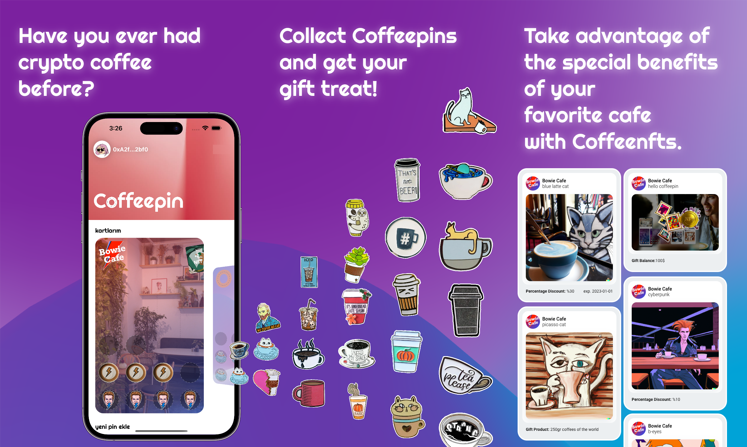 กาแฟคอฟฟี่ - Web3 โปรแกรมความภักดีของลูกค้าสำหรับร้านกาแฟที่ 3 media 1