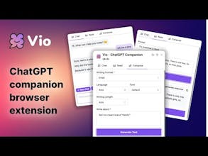 Vio - ChatGPT Web Companion gallery image