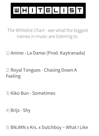 The White List gallery image