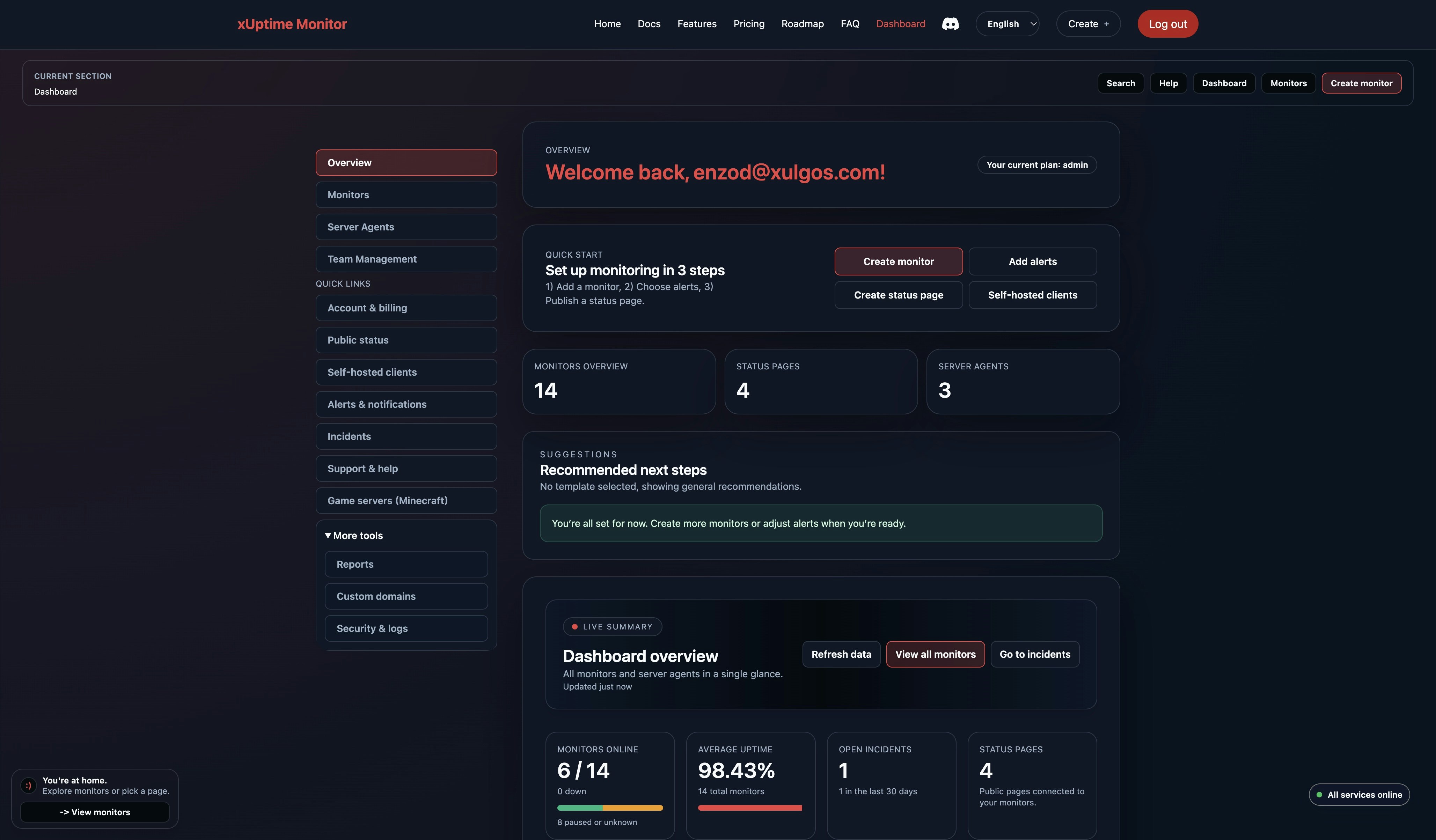 xUptimeMonitor gallery image