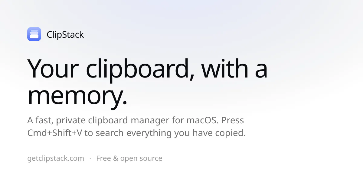 ClipStack screenshot