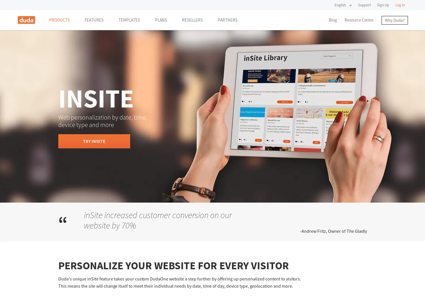 Duda inSite