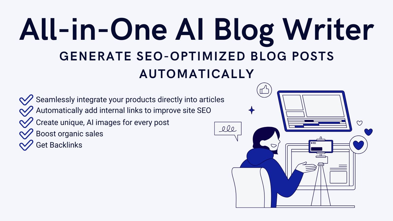 AI SEO Blog Writer for Shopify gallery image