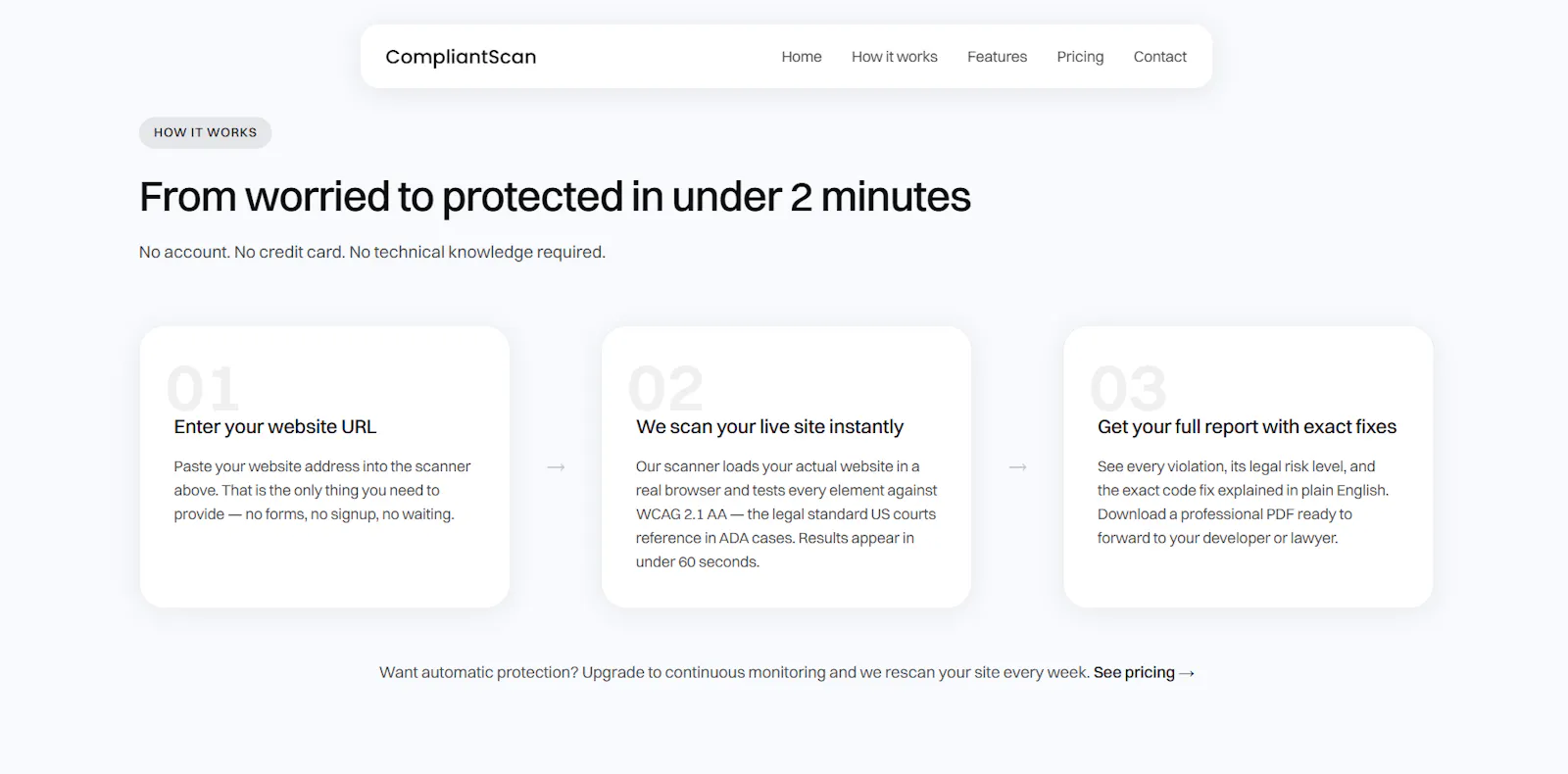 CompliantScan screenshot 2