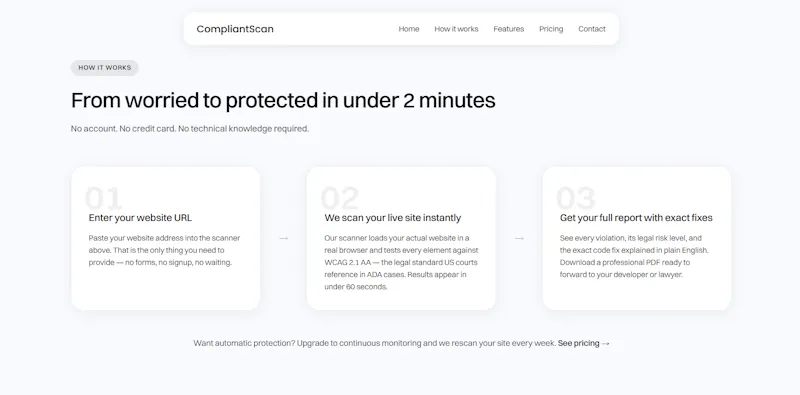 CompliantScan screenshot 2