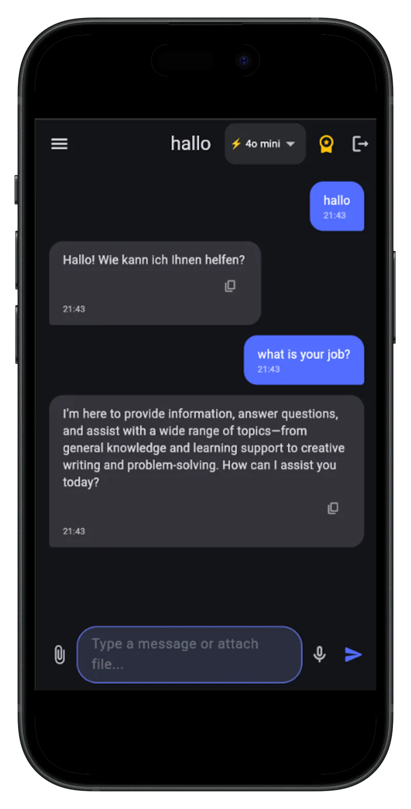 Flutter AI Starter Kit screenshot 4