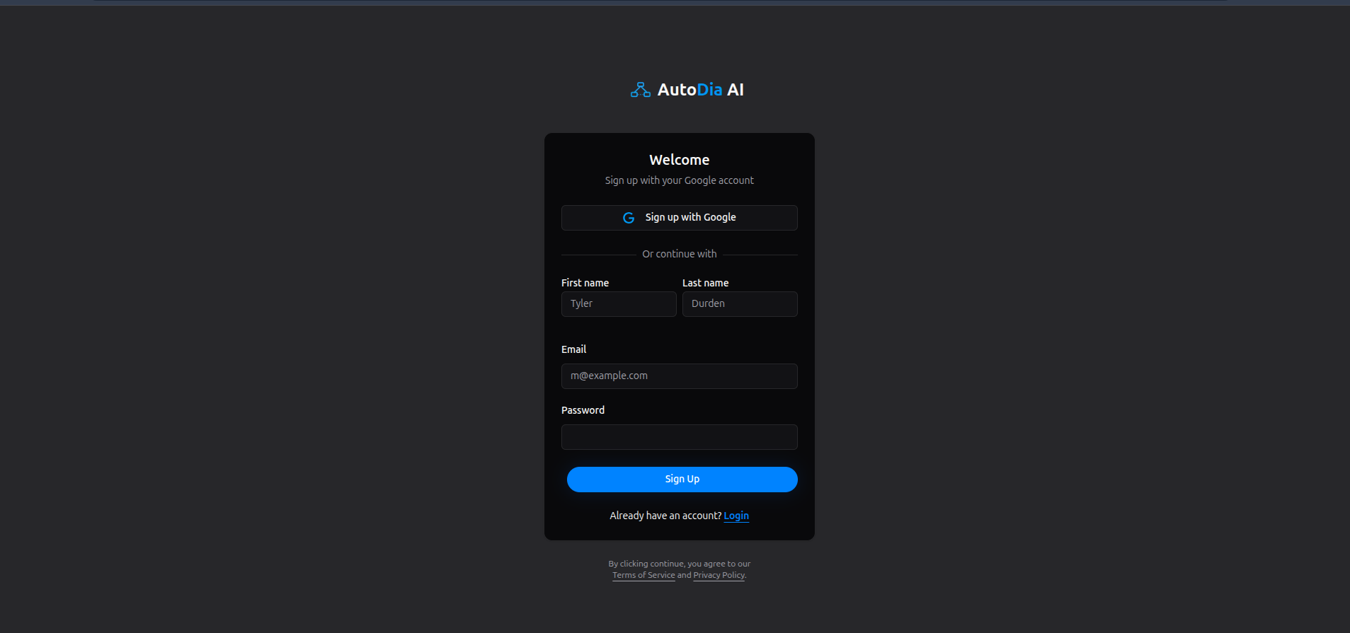 Mídia 2 de Autodia ai - Gerar diagramas ER a partir do texto em segundos