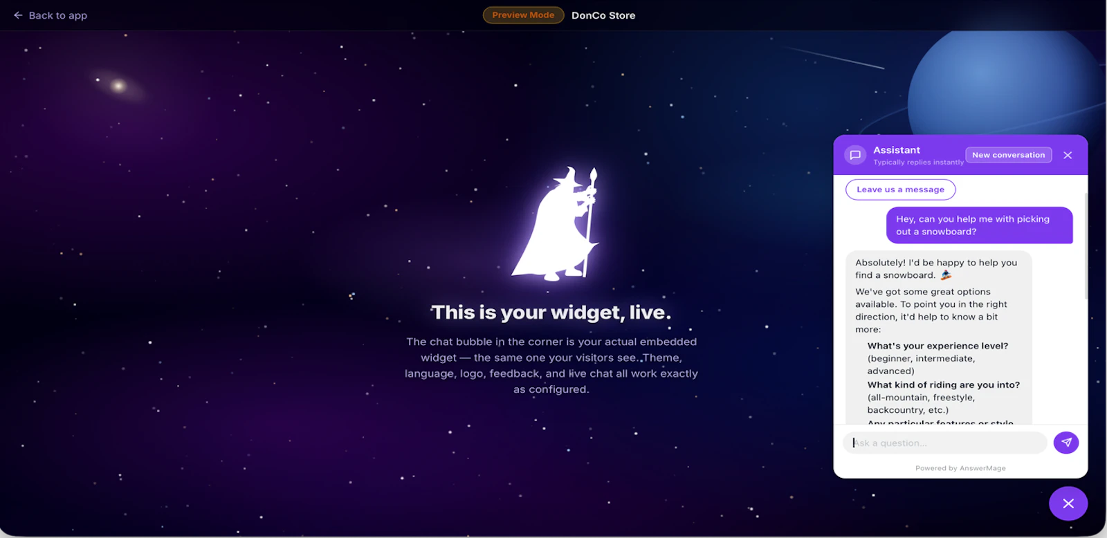 AnswerMage screenshot 2