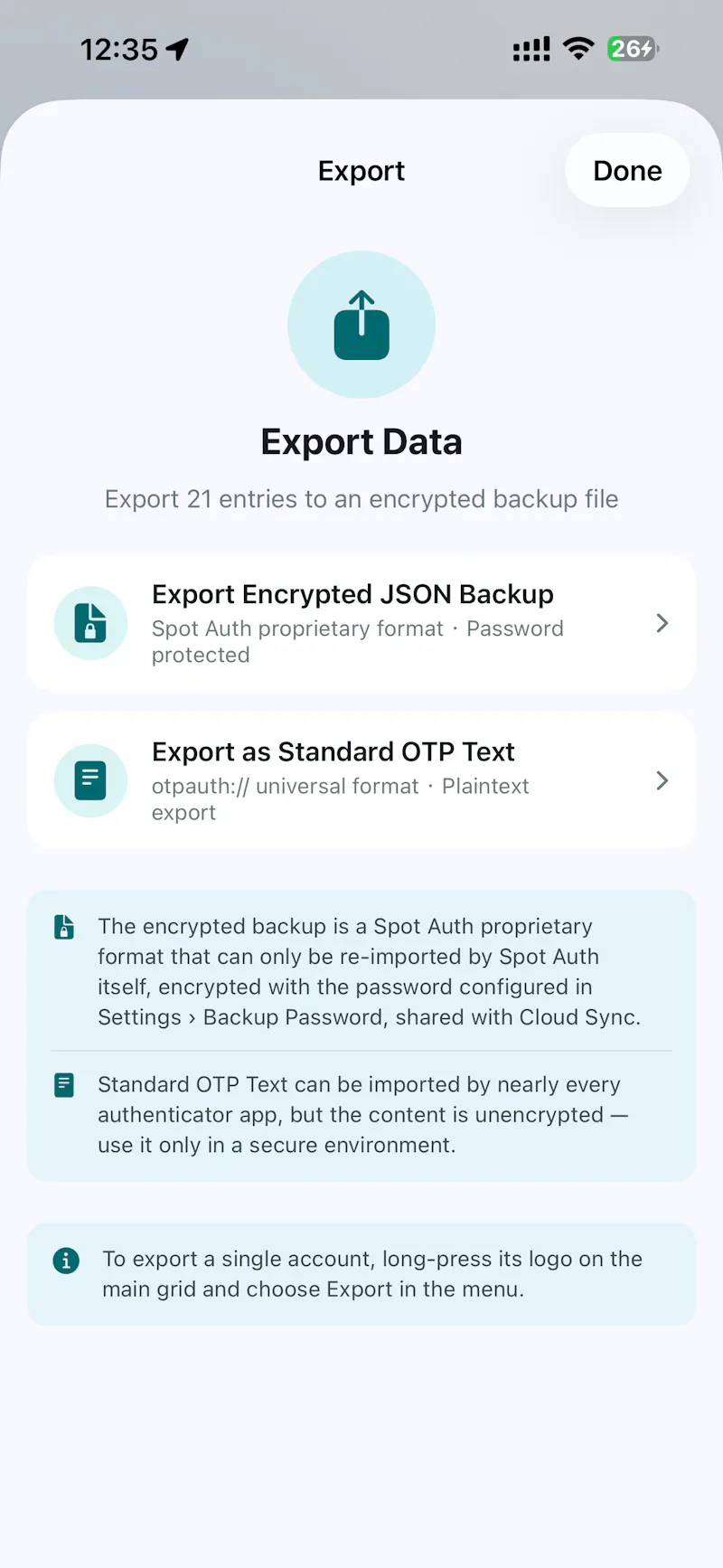 Spot Auth screenshot 8
