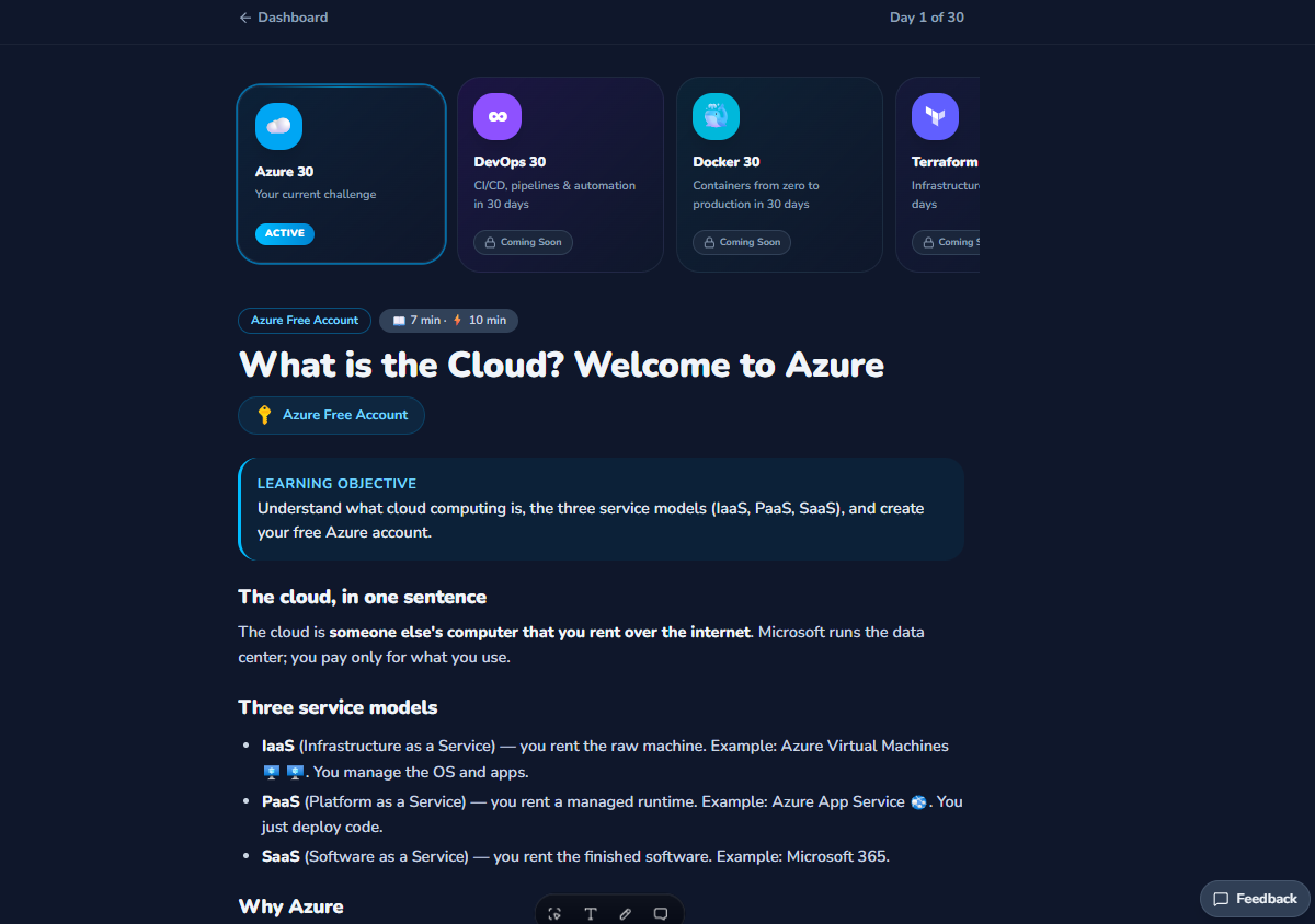 Azure 30 gallery image