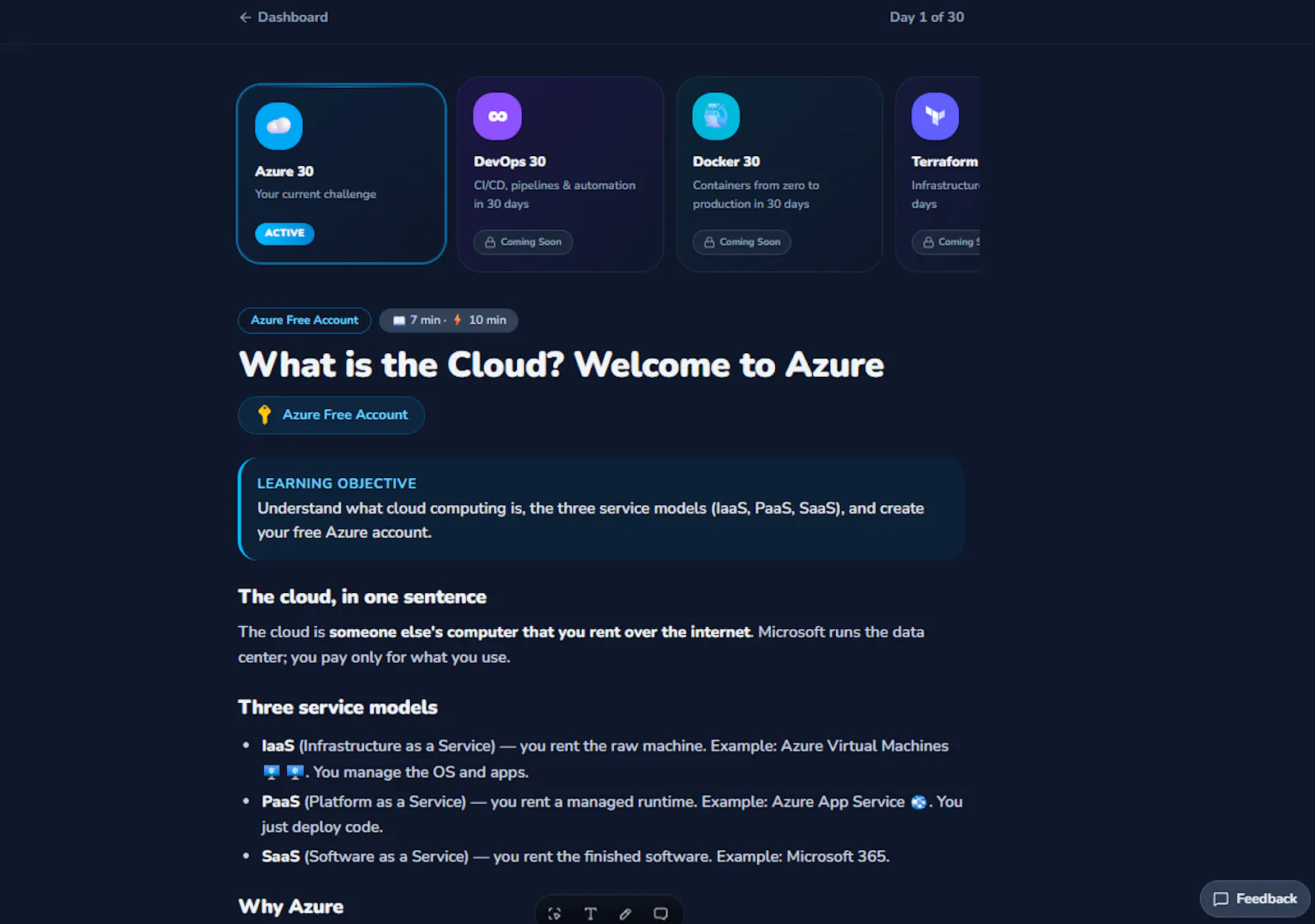 Azure 30 screenshot 3