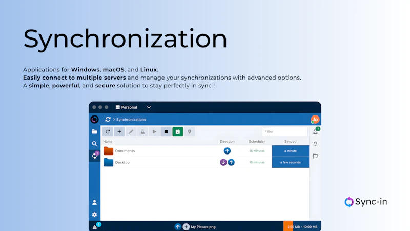 Sync-in screenshot 4