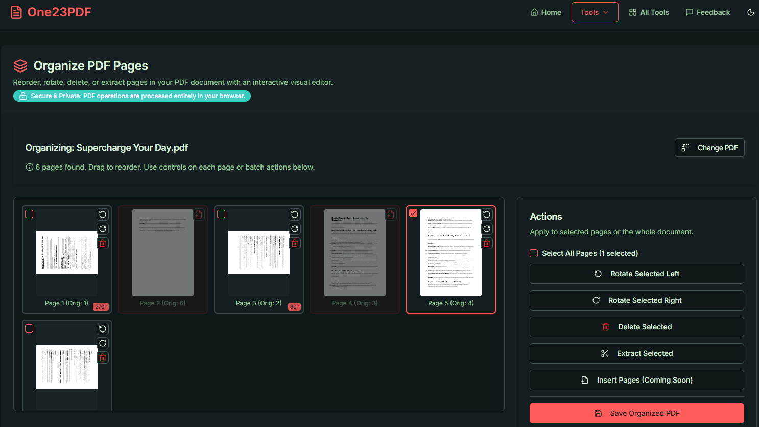 One23PDF - Your Free, Fast & Secure All-in-One PDF Toolkit media 4