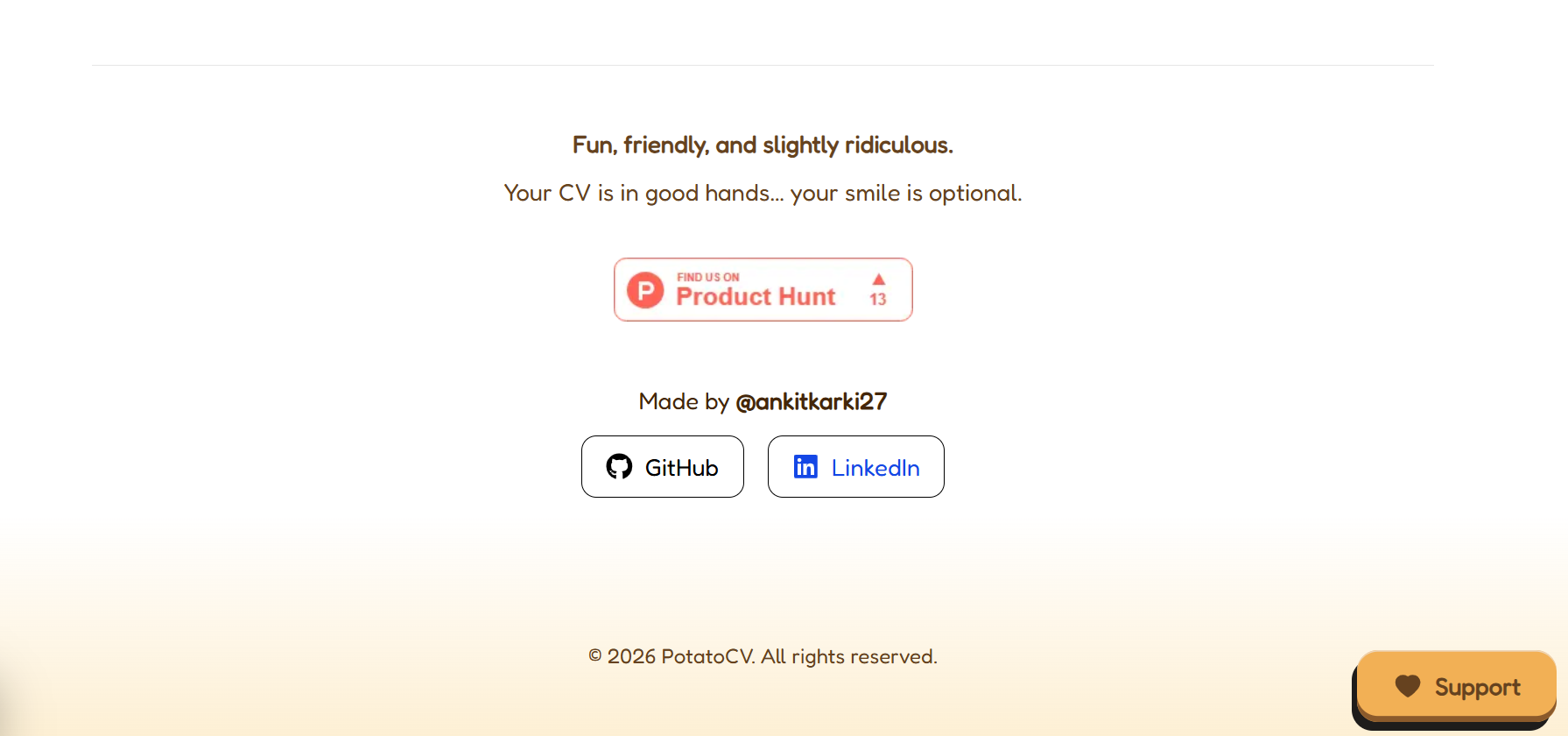 PotatoCV gallery image