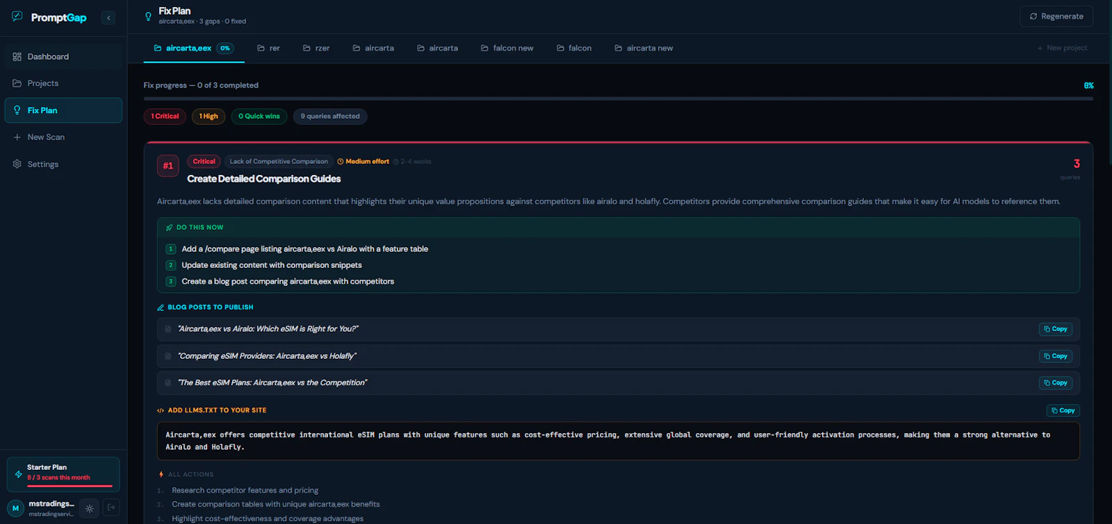 PromptGap screenshot 4