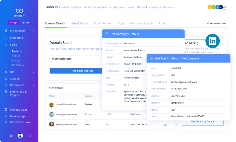 Finder.io by 500apps gallery image