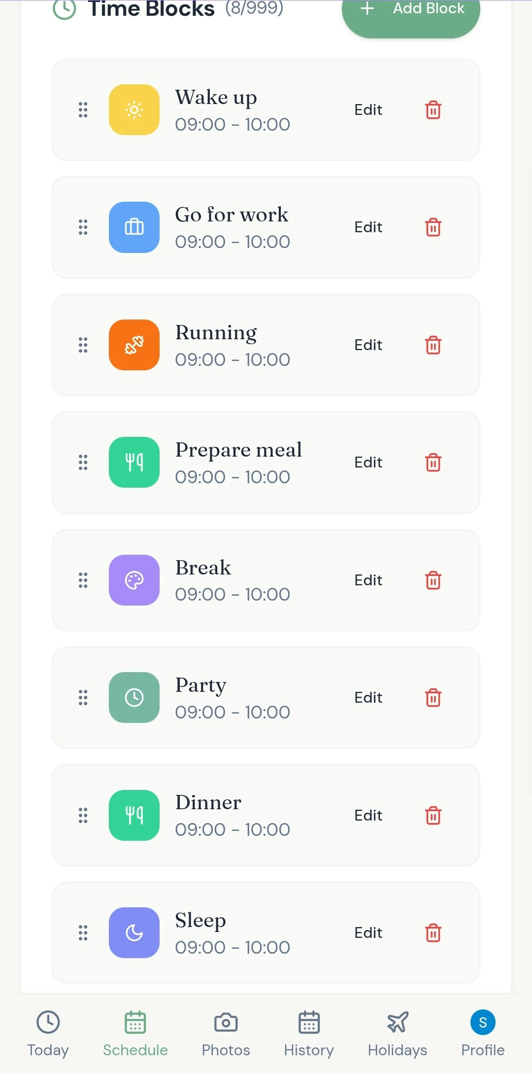 MyDailyFlow - Screenshot 2 showing product features and functionality