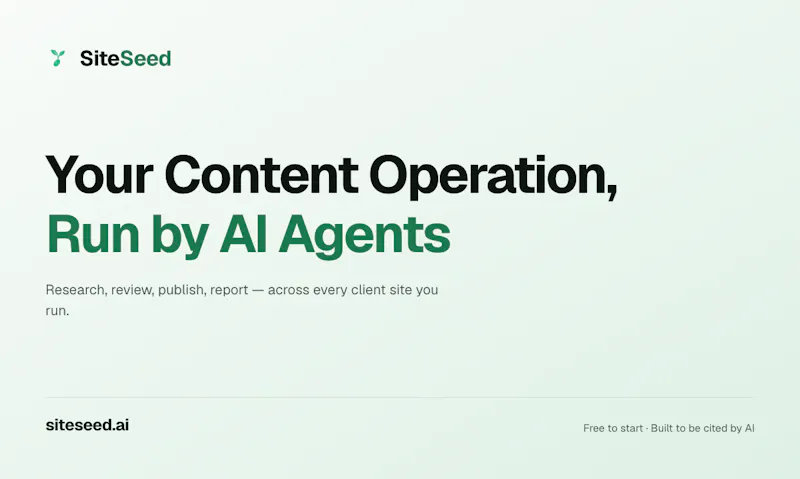 SiteSeed screenshot 9