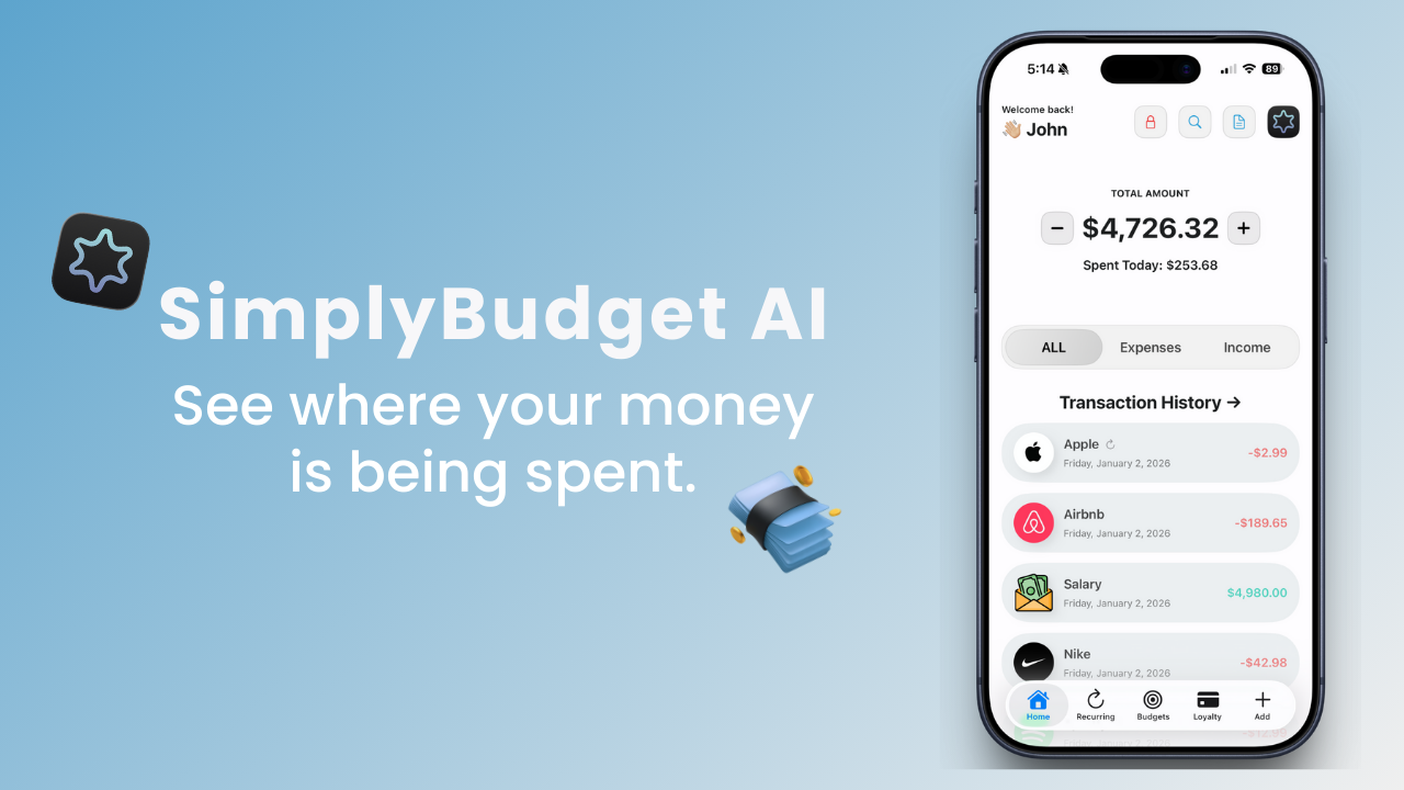 SimplyBudget AI (v4) gallery image