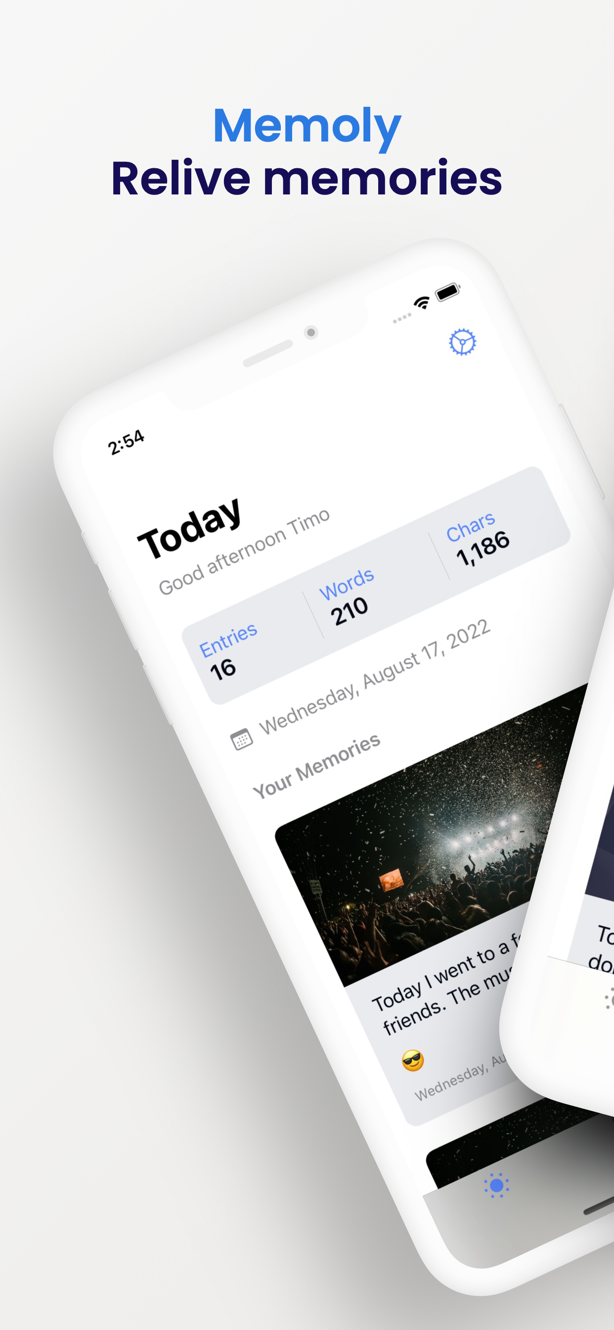 Memoly Daily Journal - หวนระลึกถึงช่วงเวลาที่ดีที่สุดของคุณ media 1